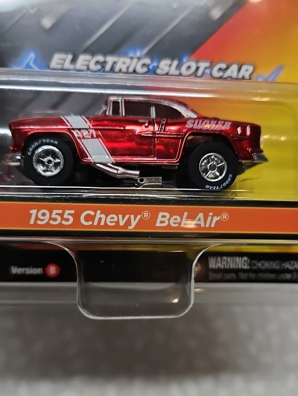Autoworld 1955 Chevy Bel Air Xtraction Ultra-G Slot Cars SC412 A & B
